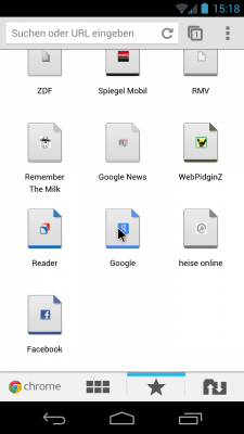 Maus unter Android