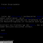 Wikipedia in w3m