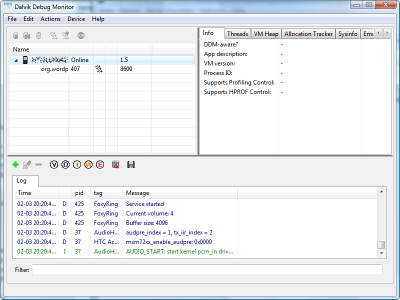 Dalvik Debug Monitor