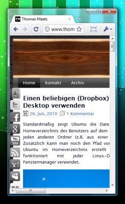 Google Chrome: Normal