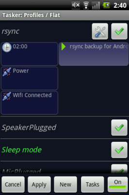 rsync backup for Android 13