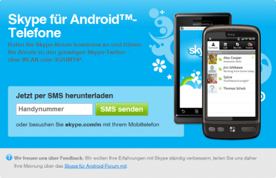 Skype Android 01
