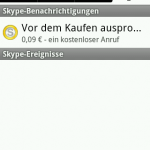 Skype Android 16