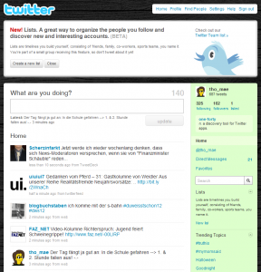 Twitter: Home