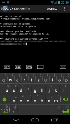 SSH Client: VX ConnectBot 02