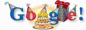 Googles 10ter Geburtstag