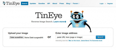 TinEye: Reverse Image Search