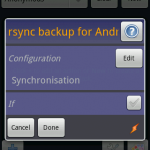 rsync backup for Android 12