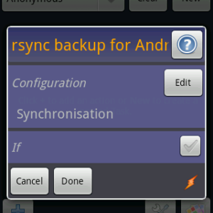 automatic backups with grsync