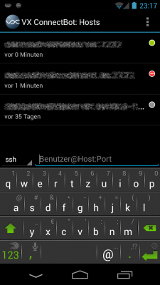 SSH Client: VX ConnectBot 01